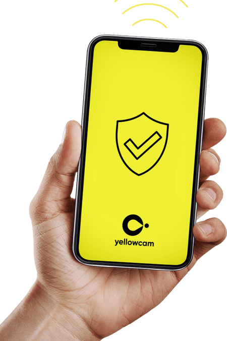 App Yellowcam no smartphone